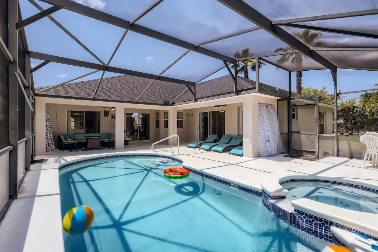 New Modern Relaxing 4 Bedroom Pool Villa Near Disney'S Parks ダベンポート エクステリア 写真